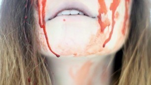 'BLOODY MARY - Halloween Makeup Tutorial (Marzia Reupload)'