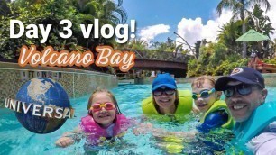 'A Day at Universal\'s VOLCANO BAY with KIDS // Best water park in Orlando! (2021)'