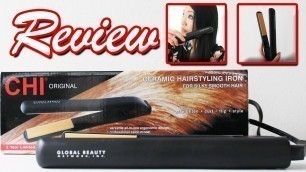 'Chi Original Flat Iron Hair Straightener Styling Tool REVIEW | Mompreneur Life ❤️ Vlog'