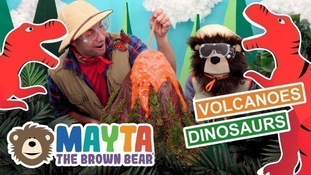 'Volcanoes for Kids | Science Experiments for Kids | Dinosaurs for Kids'