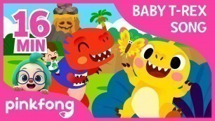 'I\'m a Baby T-Rex and more | +Compilation | Baby T-Rex Songs | Pinkfong Songs for Children'