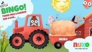 'BINGO Song I Kids Nursery Rhymes And Fun I Nuko & Friends'
