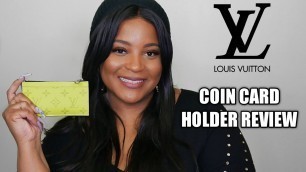 'Louis Vuitton Coin Card Holder Review | Chi.Chi.Luxe'