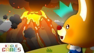 'Volcano | Exploration Stories | Pororo the Little Penguin Kids Story Fairy tale | KIGLE GAMES'