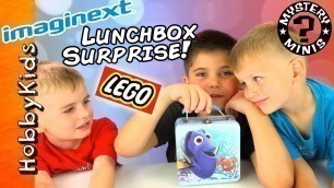 'Dory Surprise LUNCHBOX! Hero Blind Box + Imaginext Blind Bag Surprise Lego Toys HobbyKidsTV'