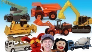 'What Do You See? Song | Construction Vehicles | Learn English Kids'