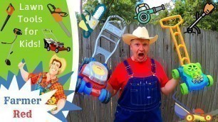 'Lawn Tools for Kids | Learn about Lawn Tools | Lawn Tools for Toddlers | Lawn Tools for Children'