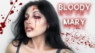 'BLOODY MARY Halloween Makeup Tutorial'