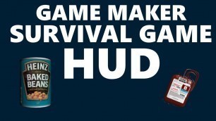 '[Game Maker] Health/Hunger/Thirst Bars - Survival Stats'