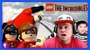 'Lego Incredibles Video Play Parts 1,2 and 3 Compilation with HobbyKidsTV'