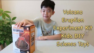 'Volcano Eruption Experiment / Kids DIY Science Toys'