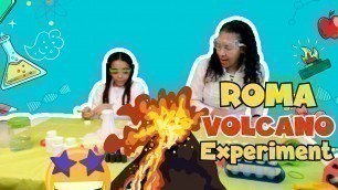 'Princess Roma\'s Volcano Science Experiment for Kids'