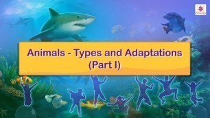 'Animals - Types And Adaptations | Science For Kids | Periwinkle'