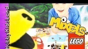 'Mixel Lego Build + Play with Pac-Man HobbyFrog n\' HobbyPig by HobbyKidsLand'