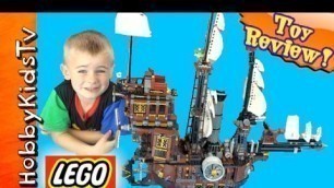 'The Lego Movie Sea Cow Ship Toy Review with HobbyFrog'