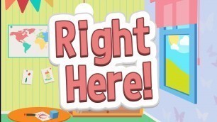 'Right Here | Parts of the Body Song for Kids | Jack Hartmann'