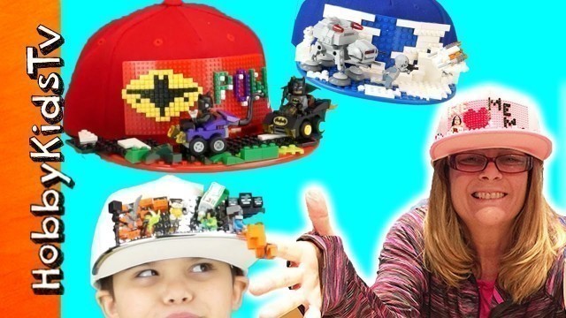 'Lego Brick Hats with HobbyKids'