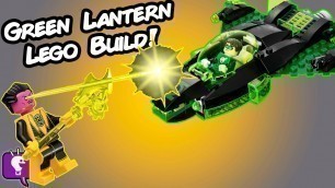 'GREEN vs SINESTRO Lego Build! Super Space Batman + Jumper Jet Plane Kit 76025 HobbyKidsTV'