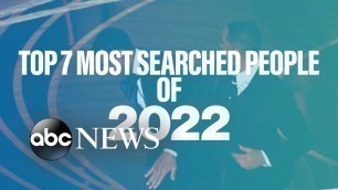 'Top 7 most searched people of 2022'
