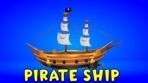 'Pirate Ship | Videos For Kids | Kids Games | Videos For Children | Construction Game'