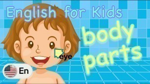 'My body parts | English for Kids (US)'