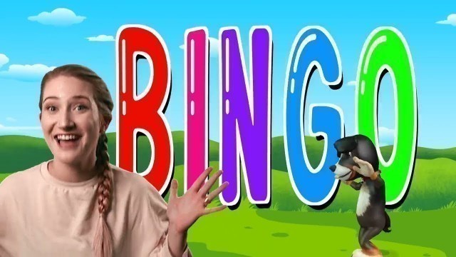 'BINGO Dog Song - Nursery Rhyme | Songs For Kids With Lyrics | Miss Sarah Sunshine'