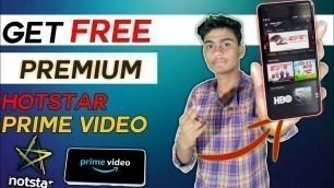 How To Watch Free Netflix, Amazon Prime Video And Hotstar Shows. Get Amazon prime And Hostar Free