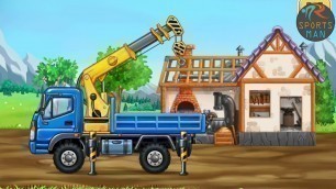 'Excavators for Children and Truck for Children  Videos for kids 25'