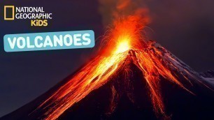 'Explore Volcanoes With Nat Geo Kids! | Nat Geo Kids Volcano Playlist'