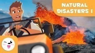 'NATURAL DISASTERS for kids - EARTHQUAKE 
