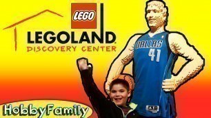 'Lego Discovery Center in Texas! HobbyKids Visit Texas Mall on HobbyFamilyTV'