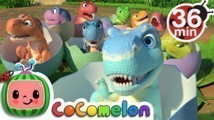 'Ten Little Dinos + More Nursery Rhymes & Kids Songs - CoComelon'