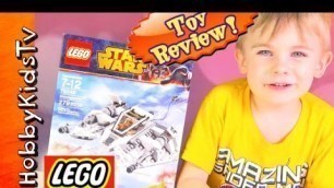 'Lego Star Wars Snow Speeder 75049 Build and Play with HobbyFrog by HobbyKidsTV'