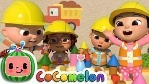 'Learn Construction Vehicles Song + @CoComelon  & Kids Songs'