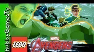 'LEGO Avengers Hulk Captain America Thor Iron Man HobbyGamesTV'