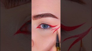 'Bloody ❤️ #fyp #fypシ #viralvideo #viral #cute #makeup #makeuptutorial #eyes #shorts #eyeliner #love'