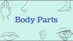 'Body Parts ! Learn Body Parts in English | Parts for the body in English | Think Better Education |'
