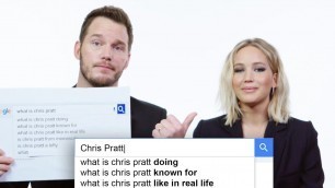 'Jennifer Lawrence & Chris Pratt Answer the Web\'s Most Searched Questions | WIRED'