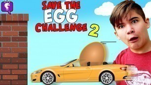 'SAVE the EGG in a BRICK Car Challenge with HobbyFamily'