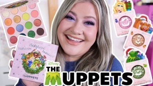 'COLOURPOP X THE MUPPETS HOLIDAY COLLECTION REVIEW! THIS IS SO CUTE!'
