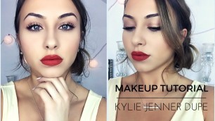 'Kylie Jenner Lip Kit 22 Dupe + Makeup Tutorial'