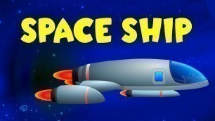 'Space Ship Video For Kids | Space Vehicles | Construction Game | Car Cartoon for Children'