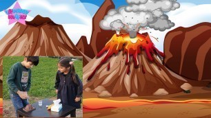 'Volcanic Lava eruption | Learning and DIY Volcano | Science Experiment for Kids | Kids Science'