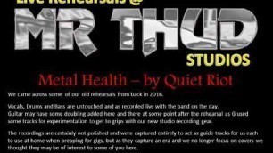 'MRTHUD - Cover of Metal Health by Quiet Riot'