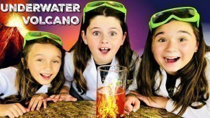 'Kids Science Videos: How to Make a UNDERWATER VOLCANO'