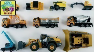 'Construction Vehicles for Kids - Excavator, Bulldozer & Other Trucks + More Kids Videos'