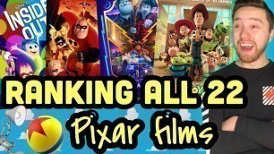 All 22 Pixar Movies Ranked From Worst To Best!