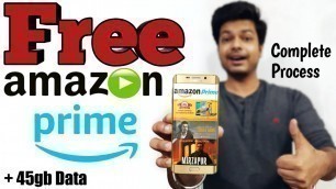 Free Amazon Prime Membership | Amazon prime videos | Cashbackpe | Tech done