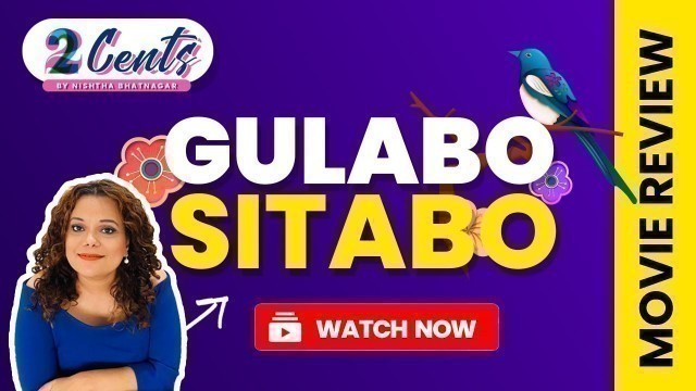 Movie Review Gulabo Sitabo Amazon Prime