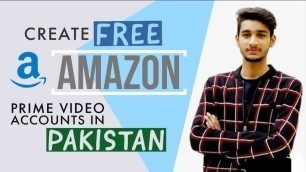 How to create FREE Amazon Prime Video account | 100% Working [2020]